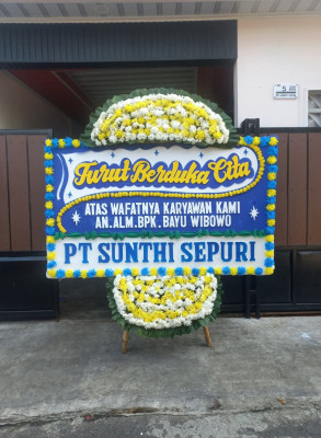 Papan Bunga Duka di Kulawi Selatan